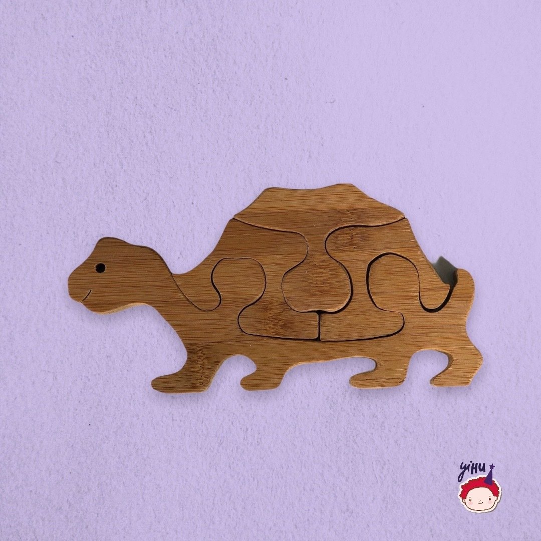 Kaplumbağa Ahşap Puzzle