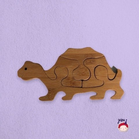 Kaplumbağa Ahşap Puzzle