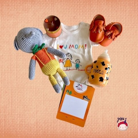 Çikolata Kokulu Annem Unisex Bebek Hediye Kutusu