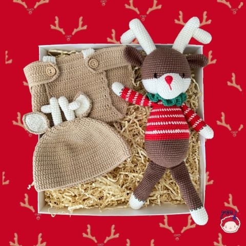 Sweety Red Unisex Bebek Hediye Kutusu