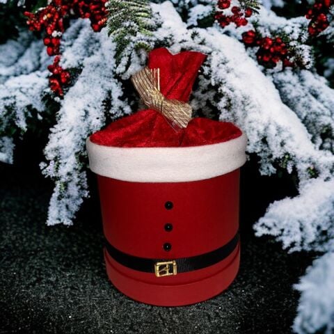 Santa Clause Kız Bebek Noel Hediye Kutusu